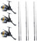 CatchMax 3X Carper + 3X 5000FR | Ensemble Carpe