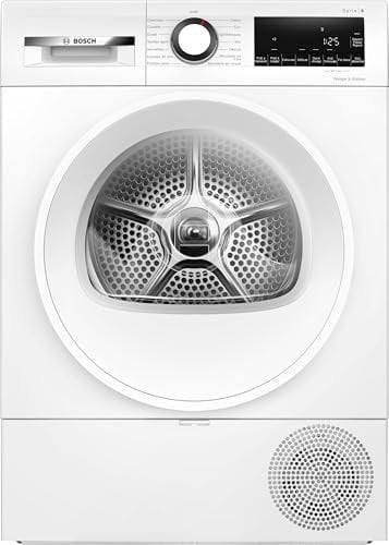 BSH Electroménager WQG1420DFR, Serie 6, Asciugatrice, Pompa di calore, 9 kg, Bianco