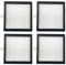 Carkio DH02 True HEPA Filter Replacement Compatible with TTenergy Sorbi DH02 2 in 1 Dehumidifier(1000ML)/Air Purifier, Afloia AQ8 Q8/Honati/Hysure Q7 Air Purifier- 4 Pack