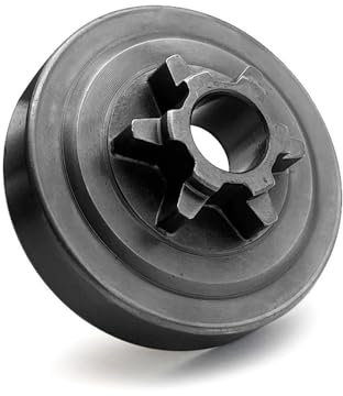 CTASRIM Accessori for Utensili elettrici da Giardino Motosega a Benzina 25cc Coperchio Frizione 6 Denti Pignone Catena 3/8