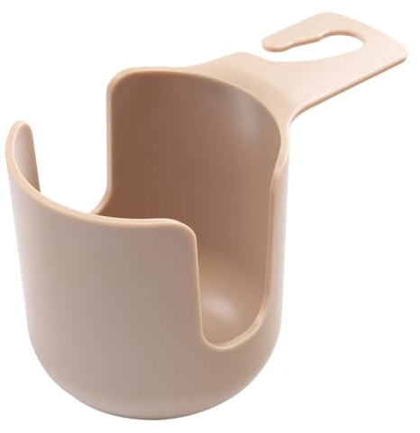VGTDCDT Multifunktionaler Auto-Wasserbecherhalter für Opel Zafira Tourer A C Vauxhall Zafira B 2011-2022, Haken für Die Rückenlehne des Autositzes,Getränkehalter für Autositz,Beige