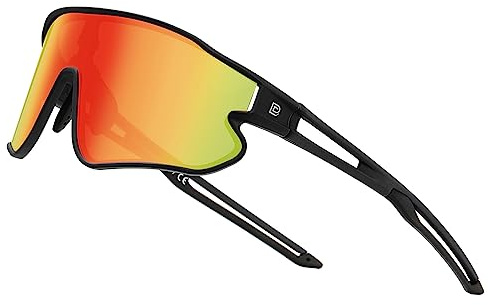 DUCO Sports Polarized Sunglasses for Men Women Running Sunglasses Fishing Cycling Baseball Glasses UV400 Protection DC0023