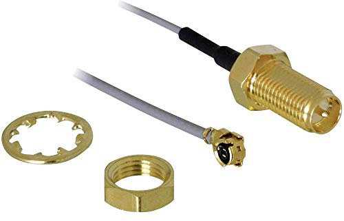 Delock WLAN Antennenkabel (iPEX Stecker auf SMA Buchse, 0,4m)