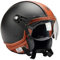 BNO 0P01-PL26 Jethelm Matt + Kunstleder, Motorradhelm, Schutzhelm Helm in der Größe XL