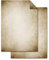 Logbuch-Verlag 25 Blatt Briefpapier A4 vintage Motivpapier braun marmoriert beidseitig Druckerpapier Schreibpapier Nostalgie