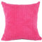 Nunubee Velours Côtelé Housse de Coussin Moderne Scandinave Coton Taie d'oreiller de Décoration de la Maison Voiture Lit Canapé, 65 x 65 cm Rose