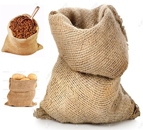 STI Sacco Juta 45x80 Neutro Naturale caffè Cereali Tela yuta Regali 1 Pezzo