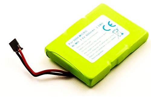 Akkuversum Akku kompatibel mit Tiptel 5500, Telefon/Festnetz NiMH Batterie
