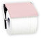 MSV Porte Rouleau Papier WC Rose Pastel