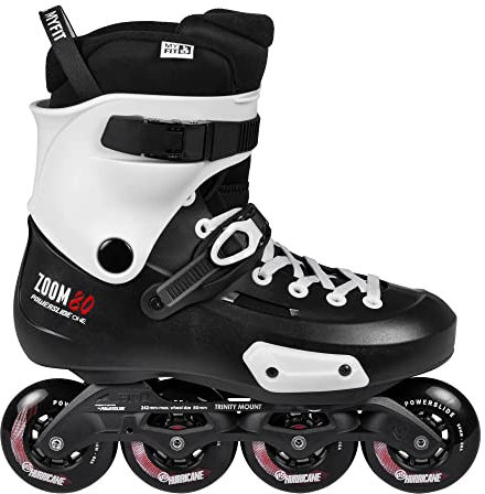 Powerslide Zoom 80 Triskate, SchwarzWeiß, 43-44