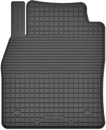 1 Stück Gummimatte Fußmatte Fahrer kompatibel mit OPEL MERIVA B (Bj. ab 2010) ideal angepasst