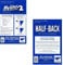 Bundle - 2 Items: 50 Mylites2 Current Size Mylar Archival Sleeves, 50 Half Back Current Size 24 Pt. Comic Backing Boards 700M2/675HB E. Gerber