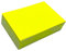 150 Beschriftungsetiketten in Neon-Gelb I 10 x 7 cm groß I Neon-Etiketten aus Papier zum Beschriften I universal I dv839