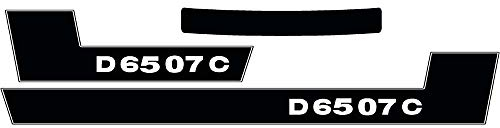 Deutz Aufkleber für Traktor D6507C Logo Emblem Sticker Label