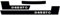 Deutz Aufkleber für Traktor D6507C Logo Emblem Sticker Label