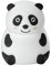 InnioGIO GIOpanda, Nachtlicht als Panda aus Silikon für Kinder, Aufladbar per Micro-USB, Deko für Baby- & Kleinkinderzimmer, Einschlafhilfe für Kids, LED Lampe in Tierform White