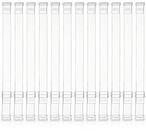 Unsichtbare Klare BH Träger Weiche Transparente Ersatz BH Schultergurte rutschfeste Verstellbare BH Träger für Frauen Trägerlose BHS