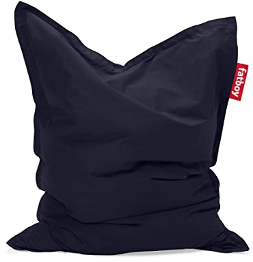 Fatboy® The Original Outdoor Sitzsack | Bean Bag/Kissen/Sessel XXL Classic Outdoor | Dunkelblau | 180 x 140 cm