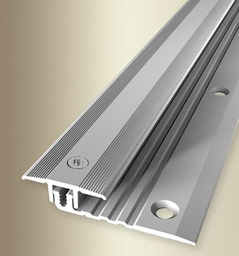 Küberit Übergangsprofil Typ 378 Vinyl Edelstahl 100 cm