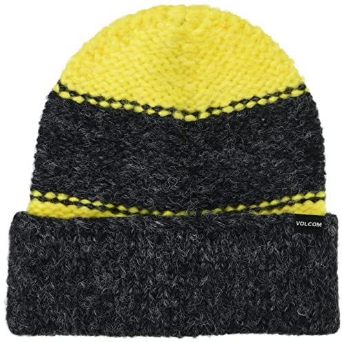 Volcom Herren Ap Hand Knit Beanie, schwarz, Einheitsgröße