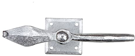 Antikas - Feststeller, Fensterwirbel, rustikal | Nickel, matt | H14,5 x B5,4cm