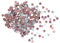Oblique Unique® Konfetti Rund Glitzer Streudeko Tisch Deko Streuteile für Geburtstag Jubiläum Silvester Party Hochzeit JGA Baby Shower (Rosa, Rosé, Silber)