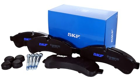 SKF Scheibenbremse Bremsbelag VKBP 90534-4er Set - Position Hinterachse Höhe 93 mm Länge 203 mm Breite 131 mm Dicke 22,8 mm - OE Qualität