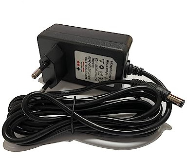 micompuTer Transformador Compatible con Nintendo Famicom, Famicom AV y Super Famicom, cable extra largo, 2 m., fuente alimentación, power supply, cargador, recambio, reemplazo