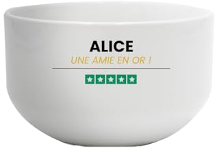 CADEAUX.COM - Bol Personnalisable Message - Grand Bol 600 ml - Cadeau Personnalisé - Cadeau Anniversaire Homme Femme - Idee cadeau personnalisable