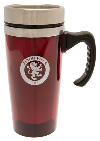 Forever Collectibles UK Limited Official Aston Villa Fc new crest design travel mug