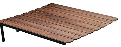 Klappbarer Campingtisch aus Holz für Autoräder, tragbarer Autoreifen-Picknicktisch, Outdoor-Esstische, Leichter Outdoor-Esstisch, höhenverstellbar, für Wohnmobil-Camping, Outdoor-Abenteuer (69 x 64