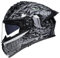 Motorradhelm Klapphelm Integralhelm DOT/ECE-Zugelassener Verkehrssicherheit Robuster Leiser Motorrad Helm Rollerhelm Sturzhelm mit Doppelvisier Sonnenblende Damen Herren Erwachsene 13,XXL=63~64cm