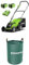 Greenworks 40V Tagliaerba a Batteria, Ampiezza di Taglio 35cm, Sacca da 40L CON Due Batterie 40V 2Ah e 1 Caricabatterie- G40LM35K2X + Greenworks Tools Sacco da giardinaggio da 120l