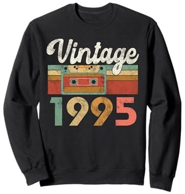 Jahrgang 1995 Best Of 30. Geburtstag Dreißig Bruder Schwester 30 Sweatshirt