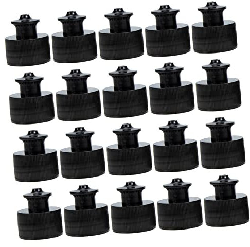 OSOLADY Flaschendeckel Sport Wasserflasche Verschluss 28mm Pe Material Push Pull Funktion Auslaufsicher Ersatzdeckel Für Trinkflaschen Zuhause Sport