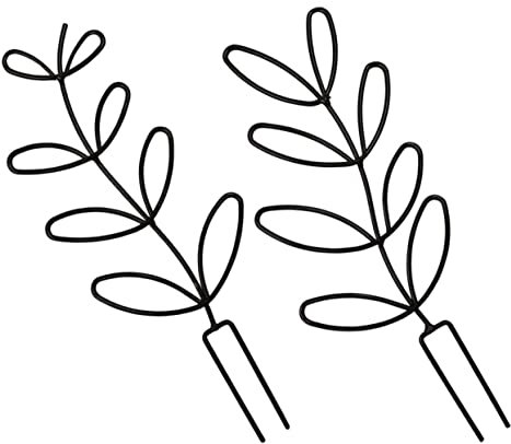 GALPADA 2stücke Pflanzentreppe Aus Rankhilfe Für Kletterpflanzen Dekorative Unterstützung Für Topfpflanzen Für Garten Terrasse Und Innenbereich