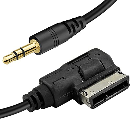 HAAMNING7 AMI MDI Music Data 3.5mm AUX Stecker Kabel MP3 für Audi A3/A4/A5/A6/A8/Q5/Q7/R8/TT Media-in-Buchse, für Volkswagen