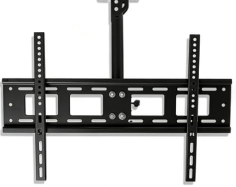 Full Motion Ceiling TV Mount - Space-Saving Flip Down Design for Large Screens, Optimal Viewing Experience, Perfect for Home Theater