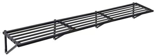 Scaffalatura da parete per garage, scaffale sospeso in metallo per attrezzi in cantina, capannone, dispensa, cucina, dispensa, scaffali commerciali