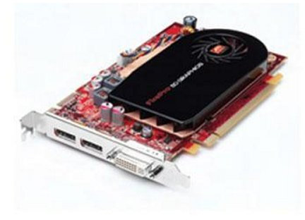ATI FirePro V5700 Grafikkarte (PCI-e, 512MB GDDR3 Speicher, 256 Bit, 2X DVI-I, 1 GPU)
