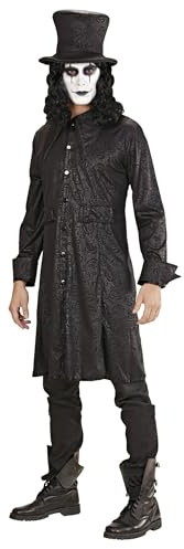 Widmann 35391, Halloweenkostüm Raven in Größe S = 48/50 für Erwachsene