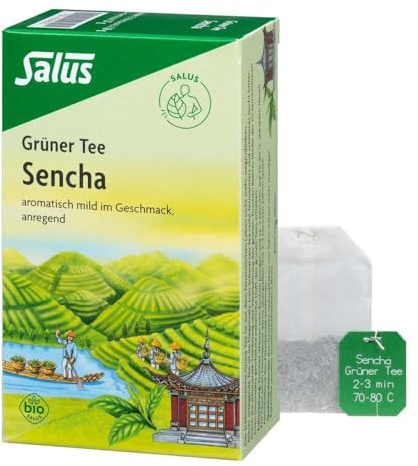 GRÜNER TEE Bio Salus Filterbeutel 15 St