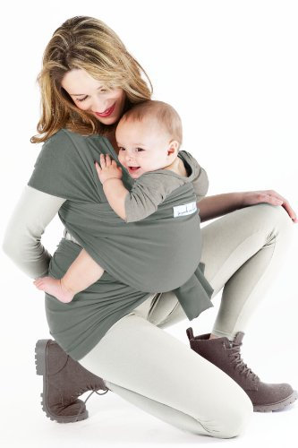Love Radius La Petite Écharpe Sans Nœud - Anthracite, Olive (réversible)