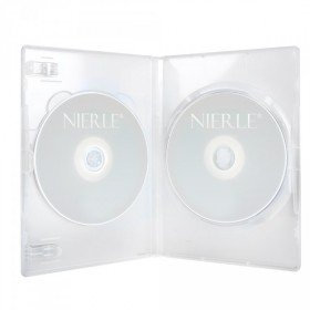 Amaray Custodie doppie per DVD Slim, 7 mm, Transparente, 25 pezzi