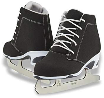 Jackson Ultima Recreational Damen Schlittschuhe Softec Diva DV3000 in rot, blau, lila, schwarz oder weiß, schwarz, Adult Size: 7