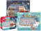 Janod J02726 Puzzlekoffer Kreuzfahrt Tag & Nacht Doppelpuzzle 200 Und 100 Teile, Mehrfarbig