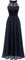 Wedtrend Damen Brautjungfer Kleid Chiffon Abendkleid Damen Lang Party Brautjungfernkleider Neckholder Sommerkleid Marineblau WT0201 Navy XL