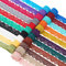 BENECREAT 42 Yards/38m 25mm Breite Spitze Elastische Verzierung Farbig Spitzenband nkantenbesatz zum Nähen Basteln Hochzeitsfeier Dekor Kleidung, 2 Yards/Rolle