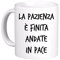 LE HERISSON Tazza MUG LA PAZIENZA è FINITA ANDATE IN PACE - REGALO SIMPATICA DIVERTENTE AMICO FIDANZATO FIDANZATA COLLEGA LAVORO 599