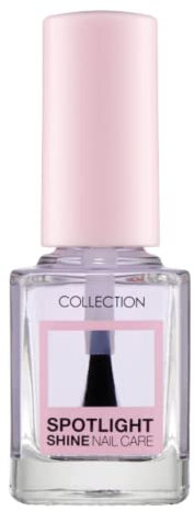 Collection Cosmetics Lasting Protection Spotlight Shine Nail Care, Nail Hardener, 10.5ml, Clear